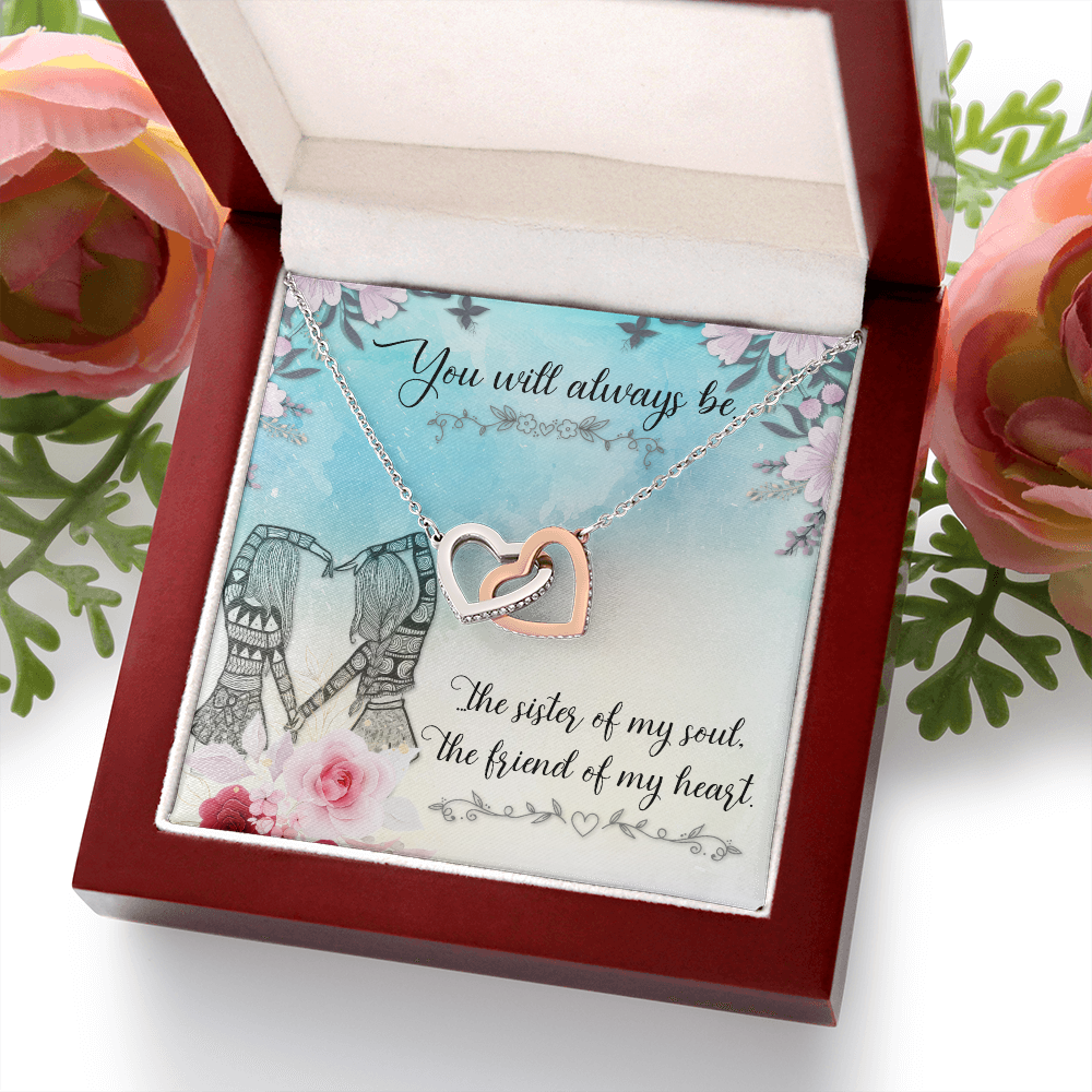 To My Sister You Will Always Be Inseparable Necklace-Express Your Love Gifts