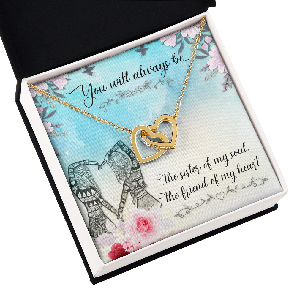 To My Sister You Will Always Be Inseparable Necklace-Express Your Love Gifts