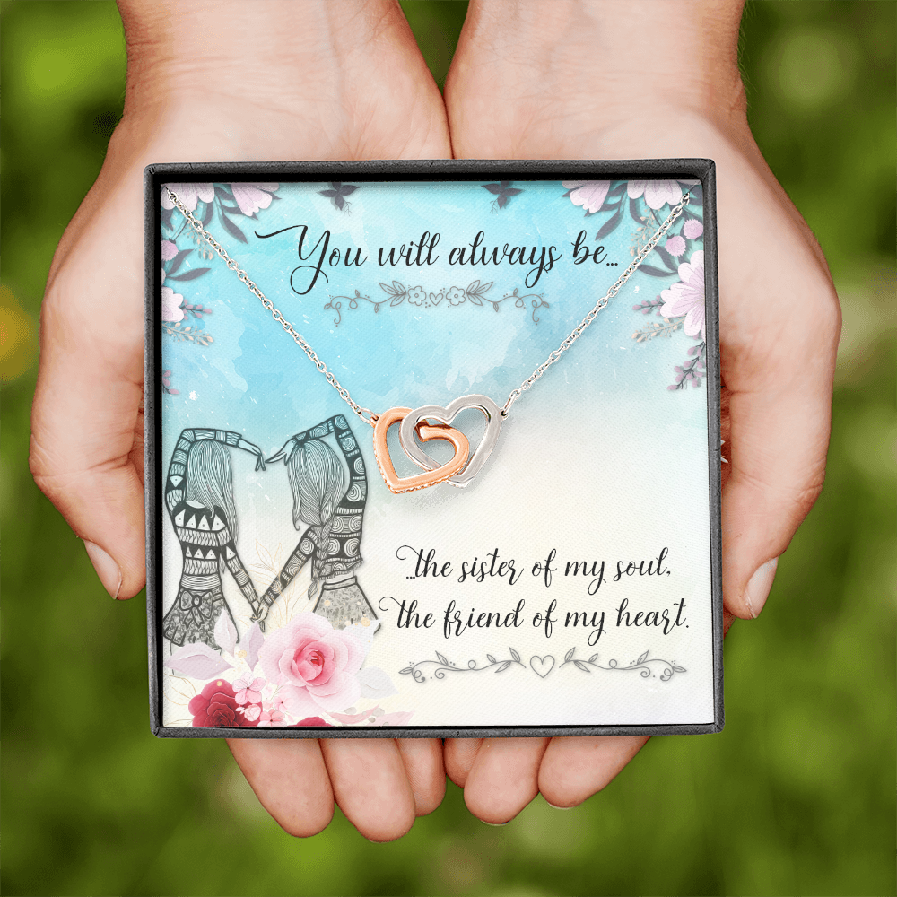 To My Sister You Will Always Be Inseparable Necklace-Express Your Love Gifts