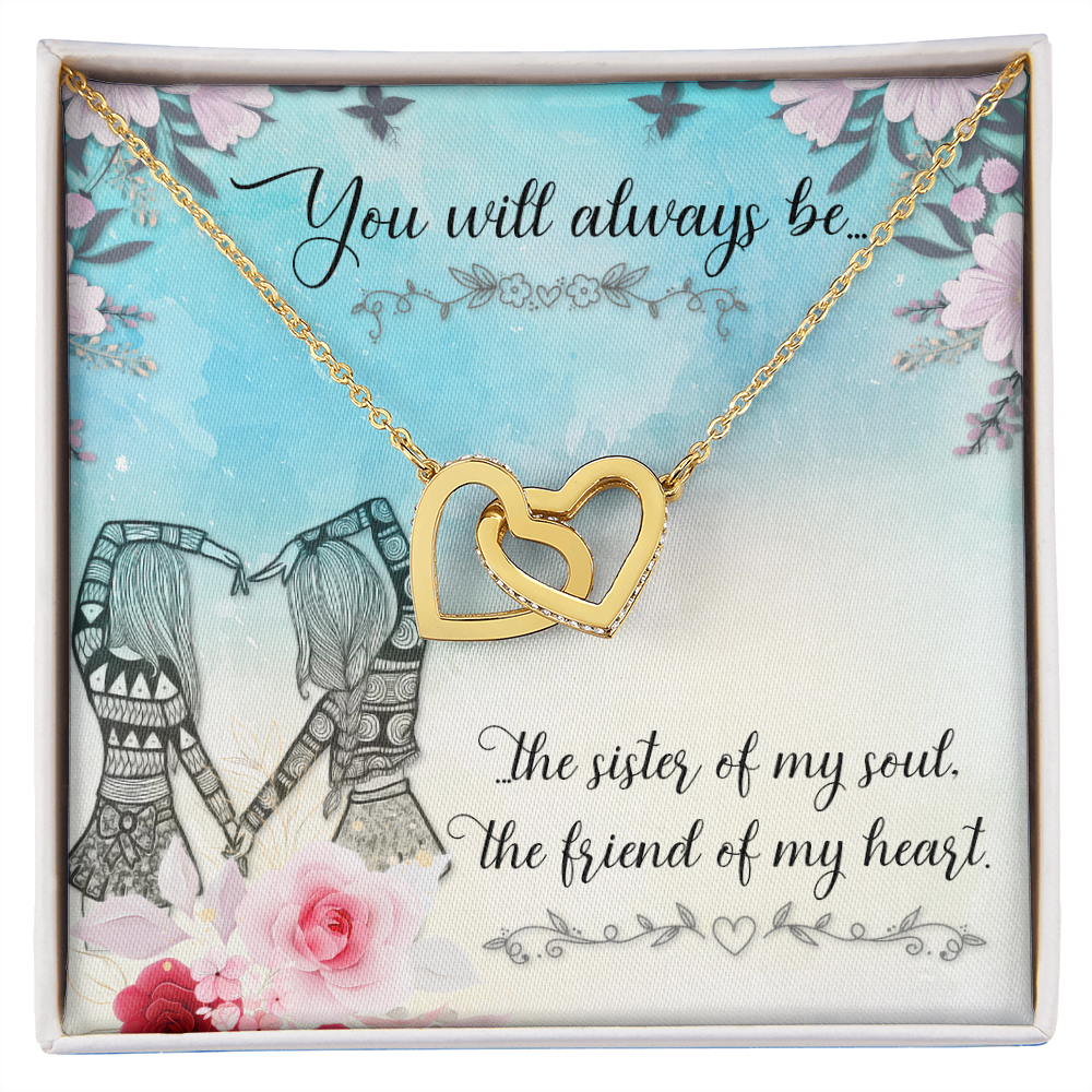 To My Sister You Will Always Be Inseparable Necklace-Express Your Love Gifts
