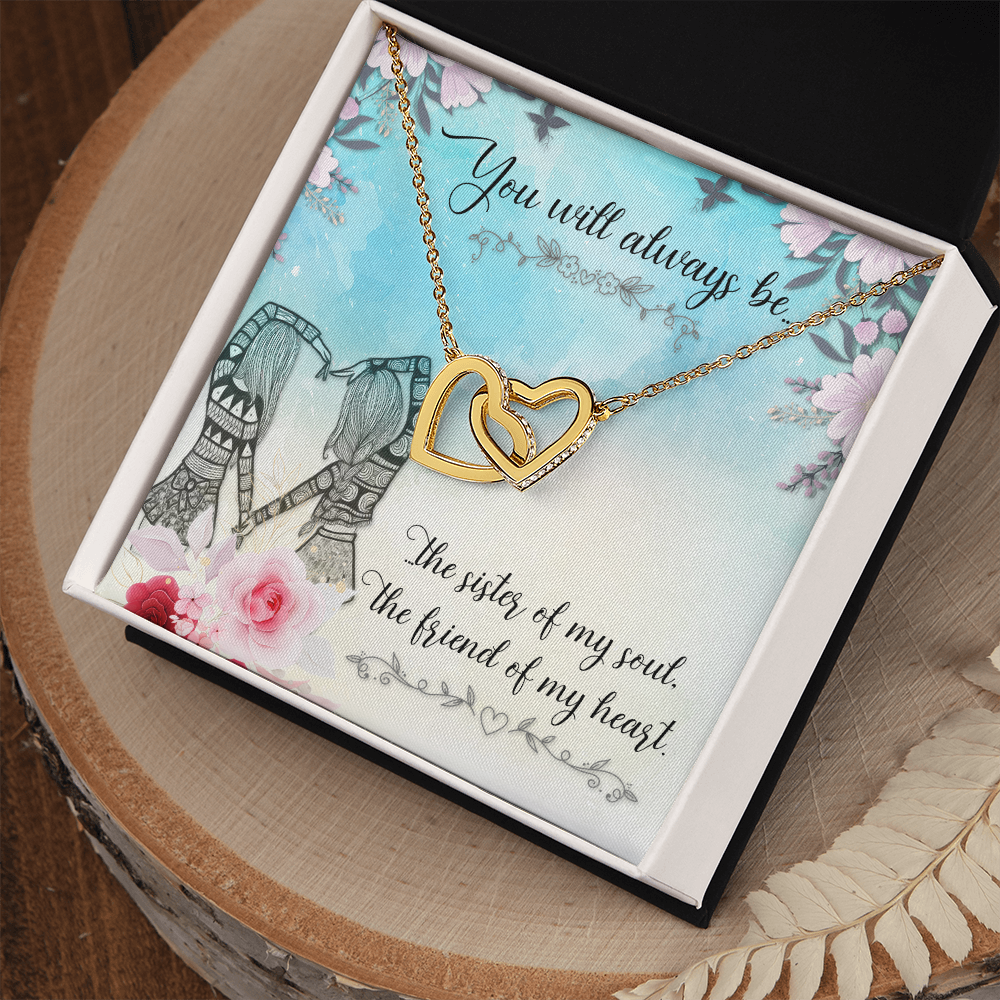 To My Sister You Will Always Be Inseparable Necklace-Express Your Love Gifts