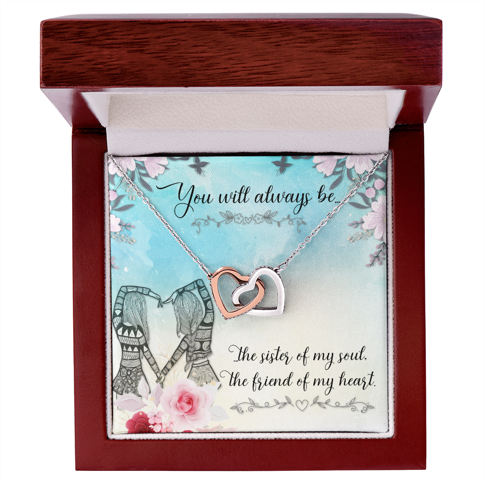 To My Sister You Will Always Be Inseparable Necklace-Express Your Love Gifts