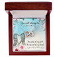To My Sister You Will Always Be Inseparable Necklace-Express Your Love Gifts