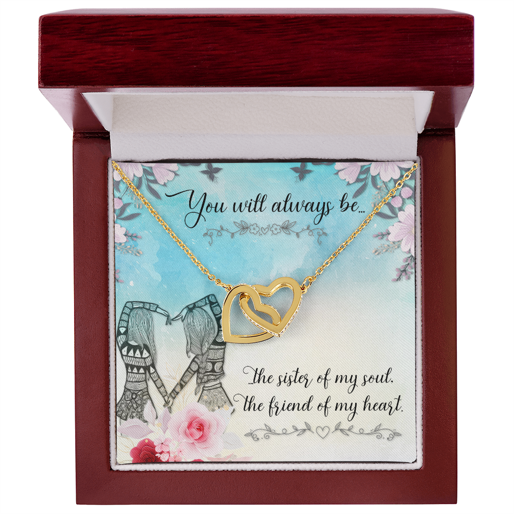To My Sister You Will Always Be Inseparable Necklace-Express Your Love Gifts