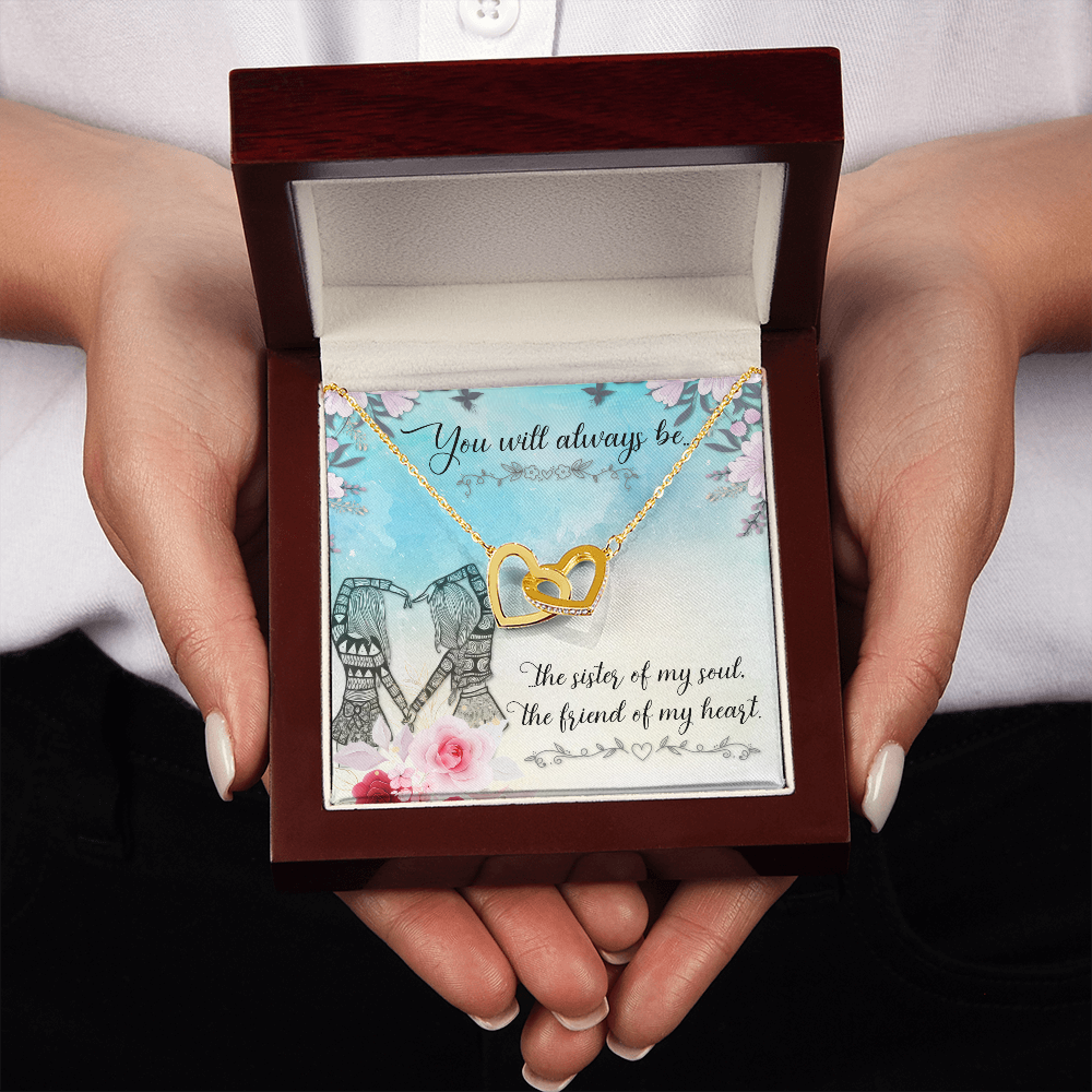 To My Sister You Will Always Be Inseparable Necklace-Express Your Love Gifts