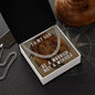 To My Son Be a Warrior Not a Worrier Cuban Chain-Express Your Love Gifts