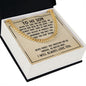 To My Son Never Feel That You're Alone Cuban Chain-Express Your Love Gifts