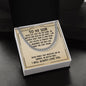 To My Son Never Feel That You're Alone Cuban Chain-Express Your Love Gifts