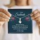 To My Soulmate Each Day With You Alluring Ribbon Necklace Message Card-Express Your Love Gifts