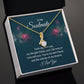 To My Soulmate Each Day With You Alluring Ribbon Necklace Message Card-Express Your Love Gifts