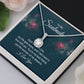To My Soulmate Each Day With You Eternal Hope Necklace Message Card-Express Your Love Gifts
