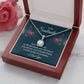 To My Soulmate Each Day With You Eternal Hope Necklace Message Card-Express Your Love Gifts