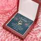 To My Soulmate Each Day With You Forever Necklace w Message Card-Express Your Love Gifts