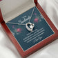 To My Soulmate Each Day With You Forever Necklace w Message Card-Express Your Love Gifts