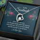 To My Soulmate Each Day With You Forever Necklace w Message Card-Express Your Love Gifts