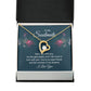 To My Soulmate Each Day With You Forever Necklace w Message Card-Express Your Love Gifts