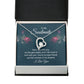 To My Soulmate Each Day With You Forever Necklace w Message Card-Express Your Love Gifts