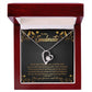 To My Soulmate Each Time I Think of You Forever Necklace w Message Card-Express Your Love Gifts