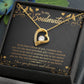 To My Soulmate Each Time I Think of You Forever Necklace w Message Card-Express Your Love Gifts