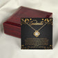 To My Soulmate Each Time I Think of You Infinity Knot Necklace Message Card-Express Your Love Gifts