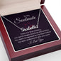 To My Soulmate From Our First Meeting Custom Name Necklace-Express Your Love Gifts