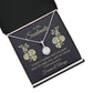 To My Soulmate I Swear I Couldn't Love You Eternal Hope Necklace Message Card-Express Your Love Gifts