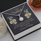 To My Soulmate I Swear I Couldn't Love You Eternal Hope Necklace Message Card-Express Your Love Gifts