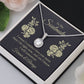 To My Soulmate I Swear I Couldn't Love You Eternal Hope Necklace Message Card-Express Your Love Gifts
