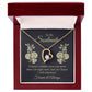 To My Soulmate I Swear I Couldn't Love You Forever Necklace w Message Card-Express Your Love Gifts