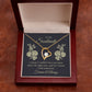 To My Soulmate I Swear I Couldn't Love You Forever Necklace w Message Card-Express Your Love Gifts
