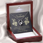 To My Soulmate I Swear I Couldn't Love You Forever Necklace w Message Card-Express Your Love Gifts