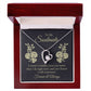 To My Soulmate I Swear I Couldn't Love You Forever Necklace w Message Card-Express Your Love Gifts