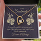 To My Soulmate I Swear I Couldn't Love You Forever Necklace w Message Card-Express Your Love Gifts