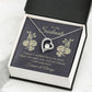 To My Soulmate I Swear I Couldn't Love You Forever Necklace w Message Card-Express Your Love Gifts