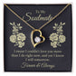 To My Soulmate I Swear I Couldn't Love You Forever Necklace w Message Card-Express Your Love Gifts