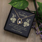 To My Soulmate I Swear I Couldn't Love You Forever Necklace w Message Card-Express Your Love Gifts