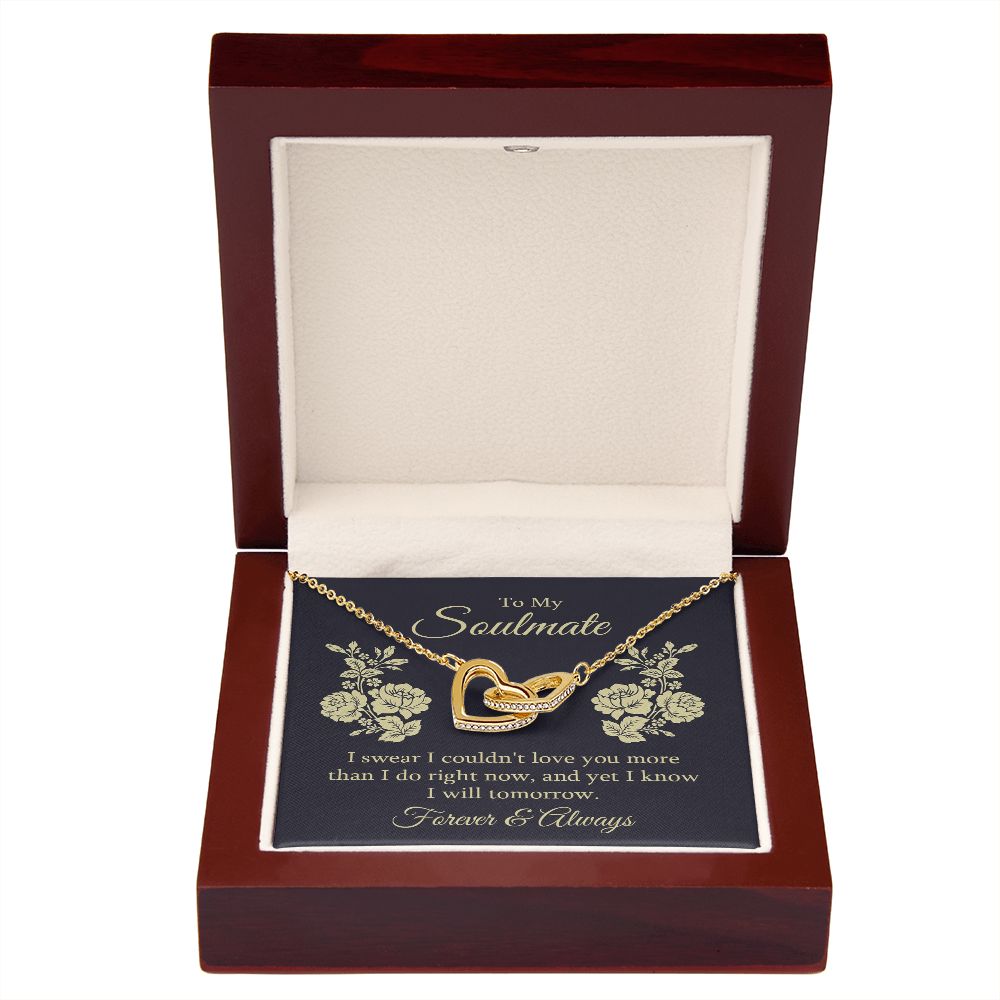 To My Soulmate I Swear I Couldn't Love You Inseparable Necklace-Express Your Love Gifts