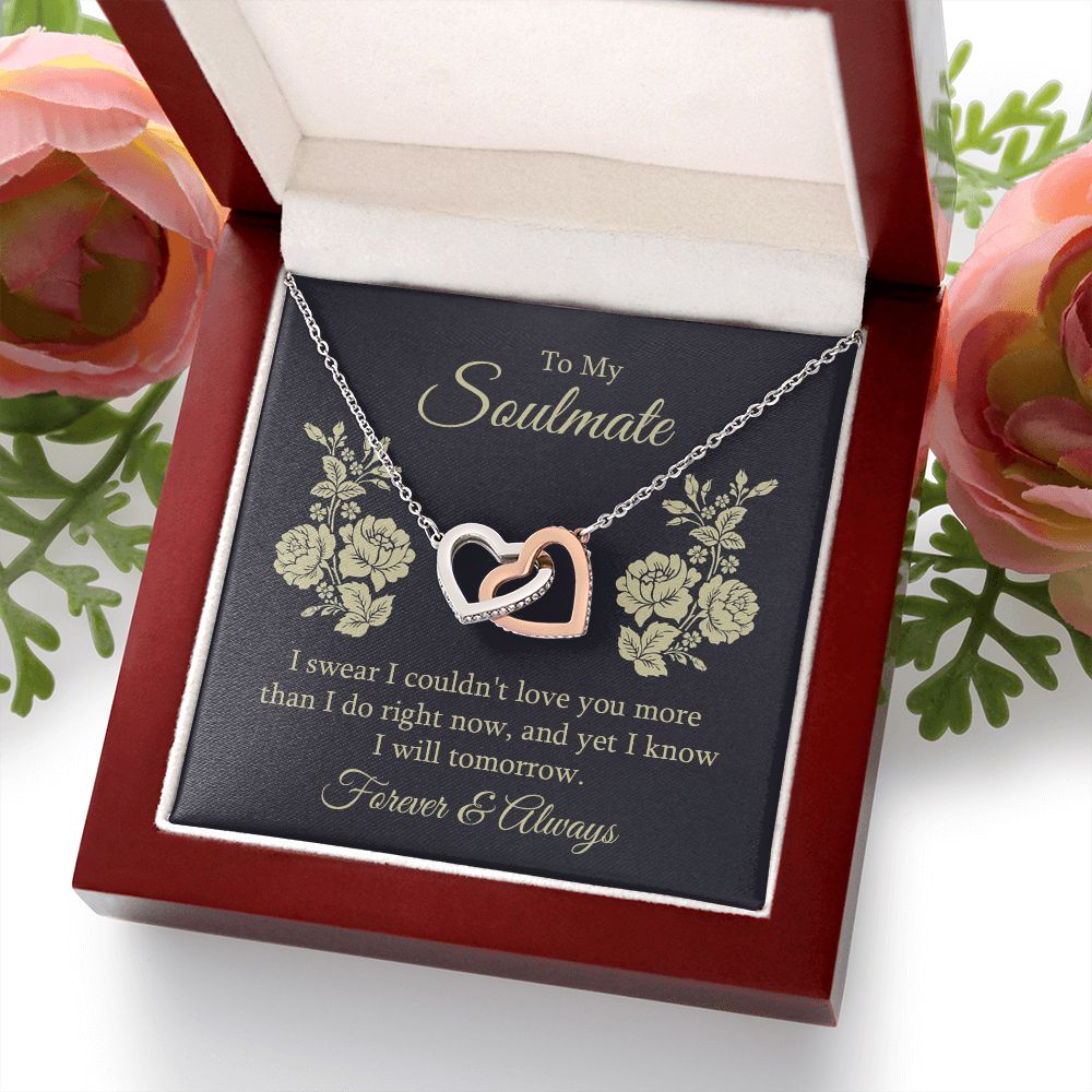 To My Soulmate I Swear I Couldn't Love You Inseparable Necklace-Express Your Love Gifts