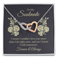 To My Soulmate I Swear I Couldn't Love You Inseparable Necklace-Express Your Love Gifts