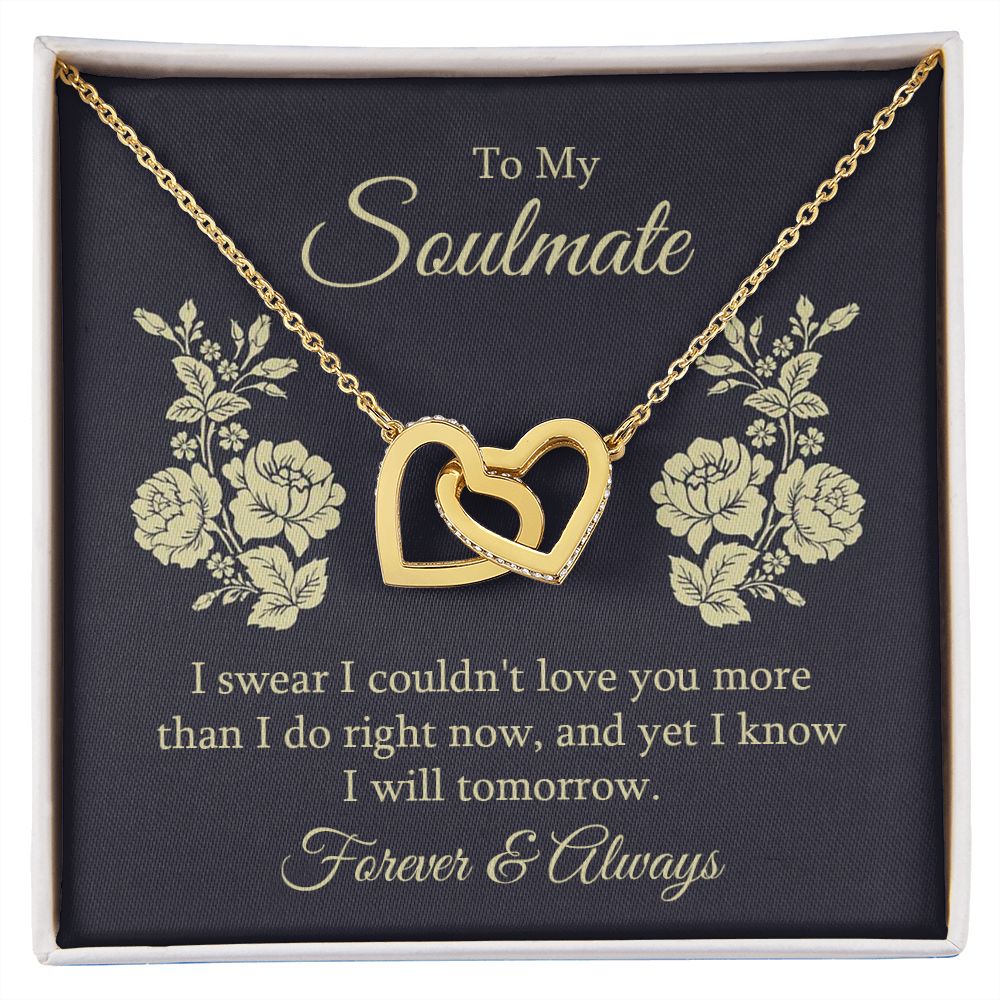 To My Soulmate I Swear I Couldn't Love You Inseparable Necklace-Express Your Love Gifts