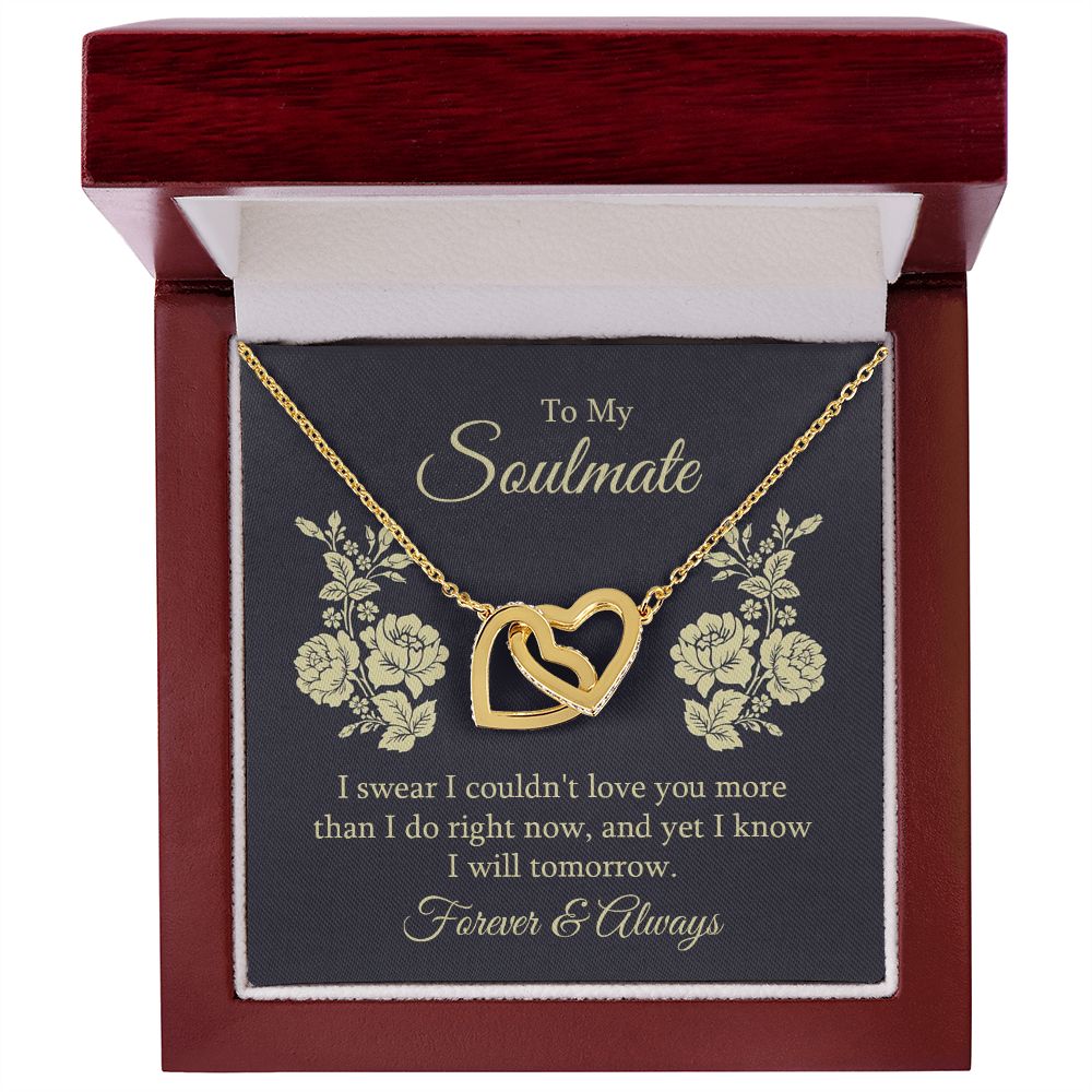 To My Soulmate I Swear I Couldn't Love You Inseparable Necklace-Express Your Love Gifts