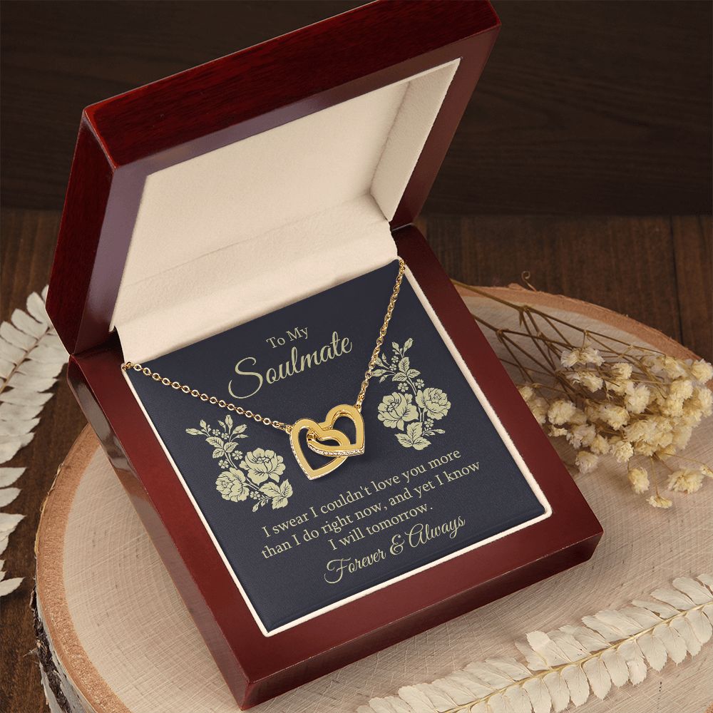To My Soulmate I Swear I Couldn't Love You Inseparable Necklace-Express Your Love Gifts