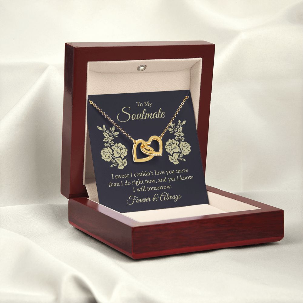 To My Soulmate I Swear I Couldn't Love You Inseparable Necklace-Express Your Love Gifts
