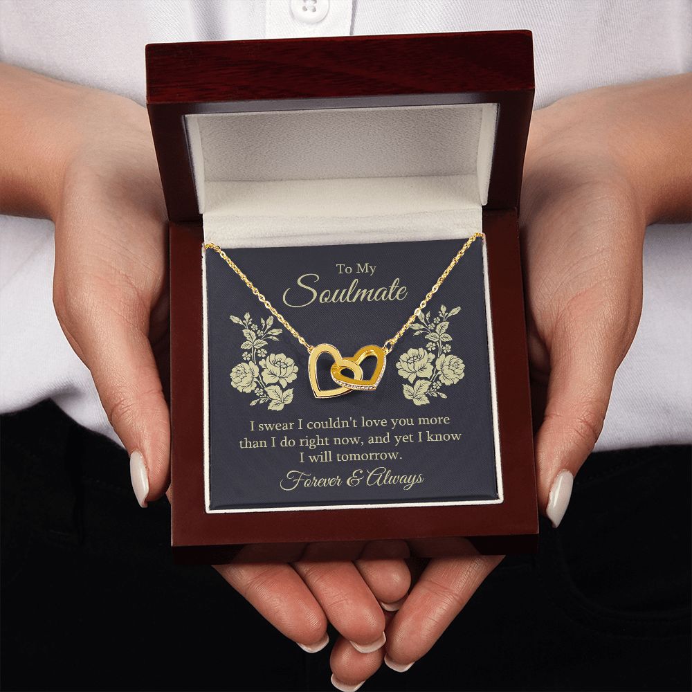 To My Soulmate I Swear I Couldn't Love You Inseparable Necklace-Express Your Love Gifts
