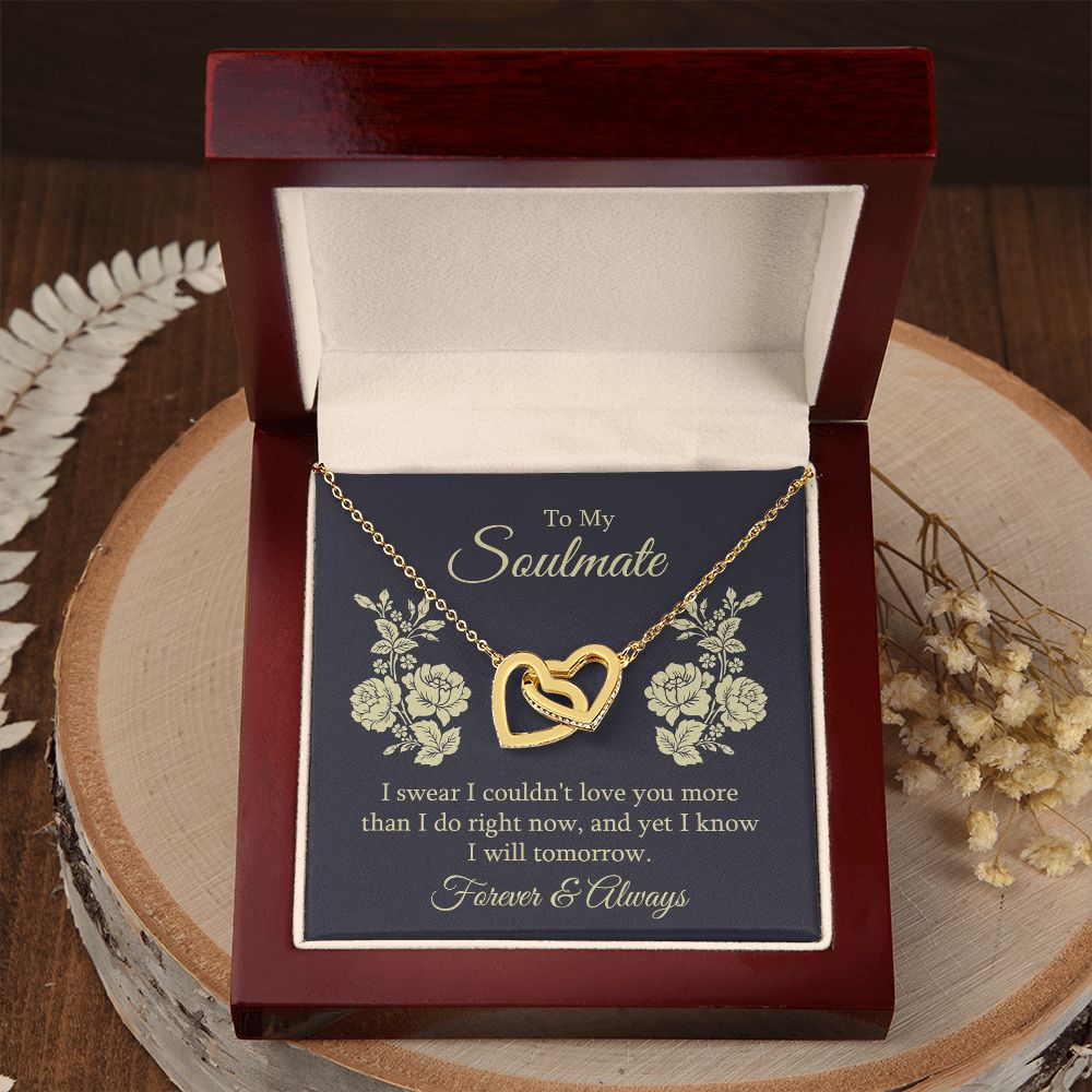 To My Soulmate I Swear I Couldn't Love You Inseparable Necklace-Express Your Love Gifts