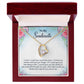 To My Soulmate I Wish I Could Turn Back Forever Necklace w Message Card-Express Your Love Gifts