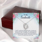To My Soulmate I Wish I Could Turn Back Forever Necklace w Message Card-Express Your Love Gifts
