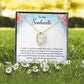 To My Soulmate I Wish I Could Turn Back Forever Necklace w Message Card-Express Your Love Gifts