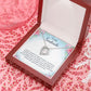 To My Soulmate I Wish I Could Turn Back Forever Necklace w Message Card-Express Your Love Gifts