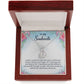 To My Soulmate I Wish I Could Turn Back The Clock Eternal Hope Necklace Message Card-Express Your Love Gifts